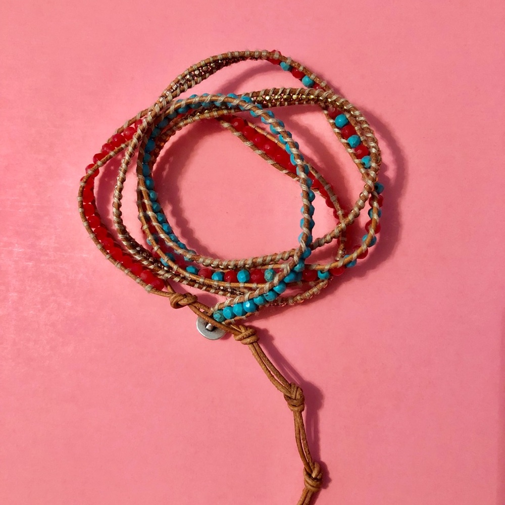 Multi-color Wrap Bracelet